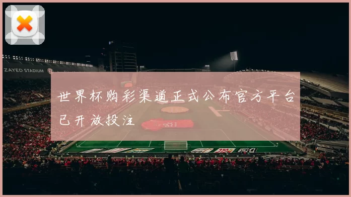 世界杯购彩渠道正式公布官方平台已开放投注